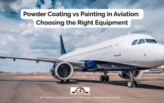 Aviation Powder Coating vs Painting Finish Strong