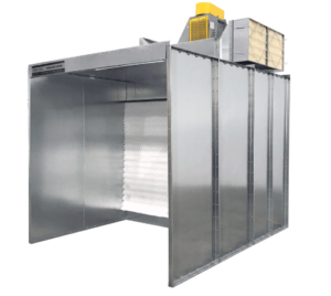 gfs non-recovery powder coating booth